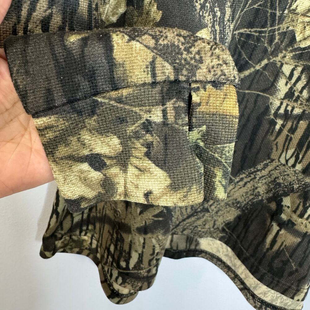 L.L.Bean Men's Base Layer Crew Top Camo Print Hunting Outdoor Men's XXL - Picture 7 of 10